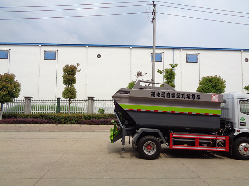 XZL5080ZZZBEV型純電動(dòng)自裝卸式垃圾車(chē)