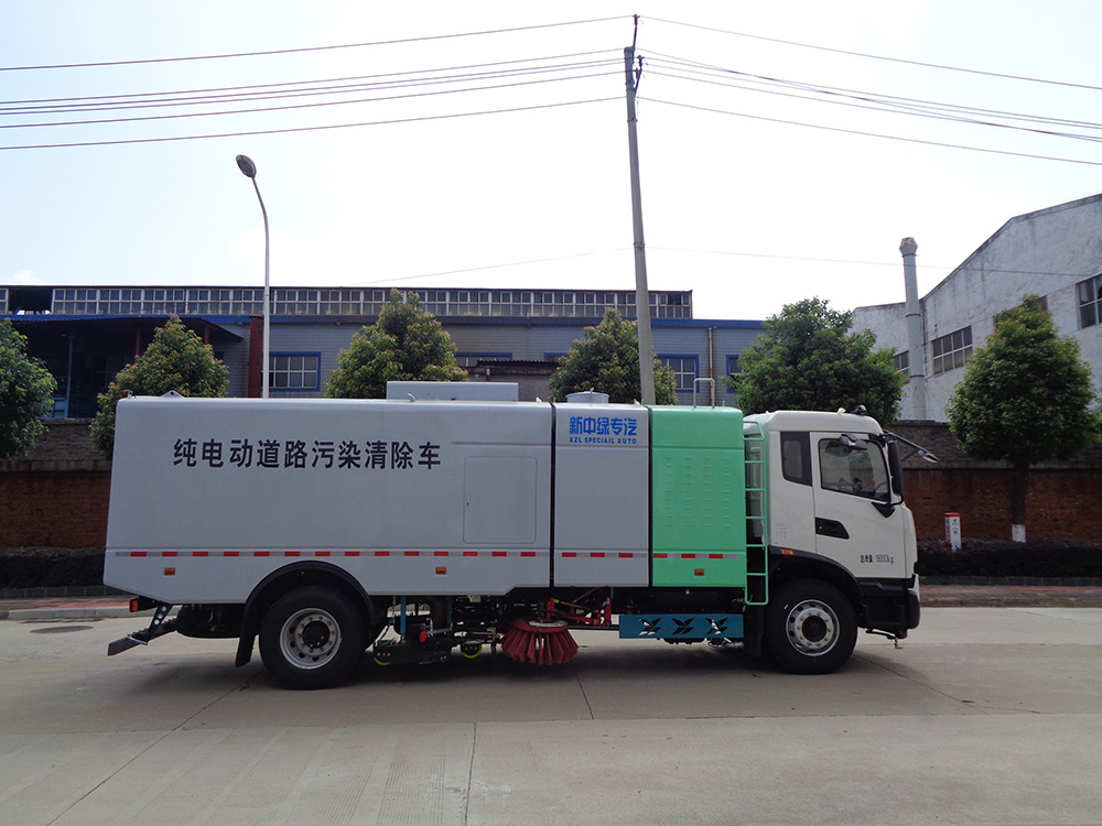 XZL5182TWQBEV型純電動道路污染清除車