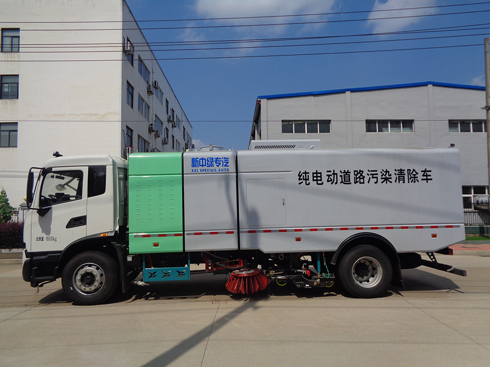 XZL5182TWQBEV型純電動道路污染清除車