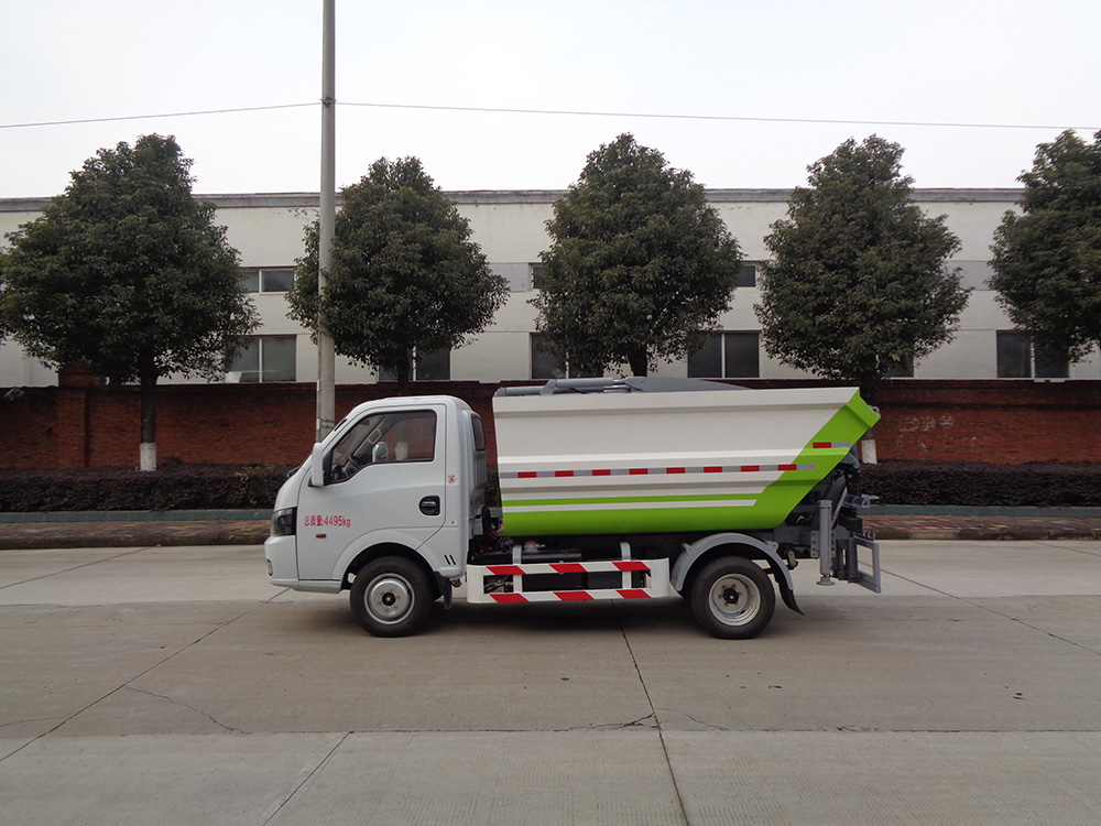 XZL5043ZZZBEV型純電動自裝卸式垃圾車